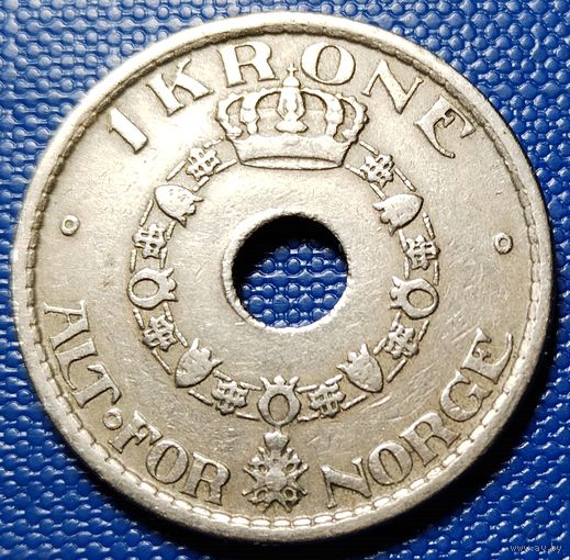 Норвегия 1 крона 1925 г.