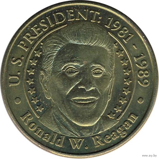Медаль США: President 1981-1989 Ronald W. Reagan. The Sunoco Presidential Coin Series #3