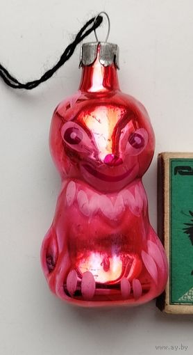 Ёлочная игрушка. Лисичка. Ё-29.