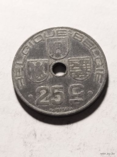 Бельгия 25 сентим 1943