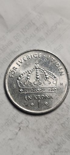 Швеция 1 крона 2003