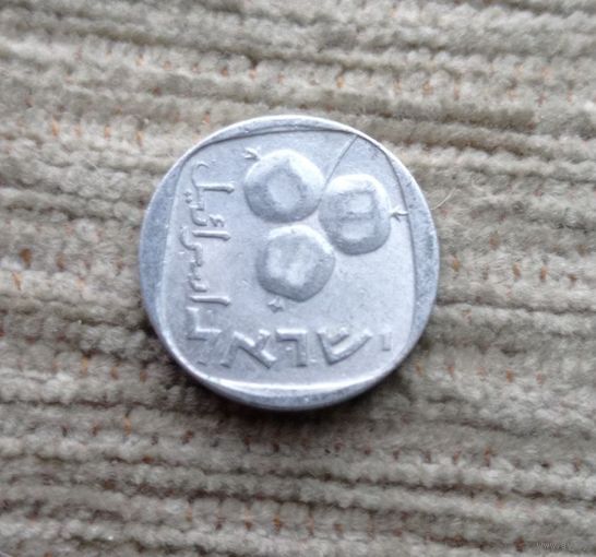 Werty71 Израиль 5 агорот 5738 (1978) Алюминий Гранат