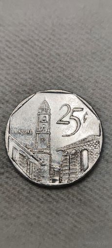Куба 25 цент 2002