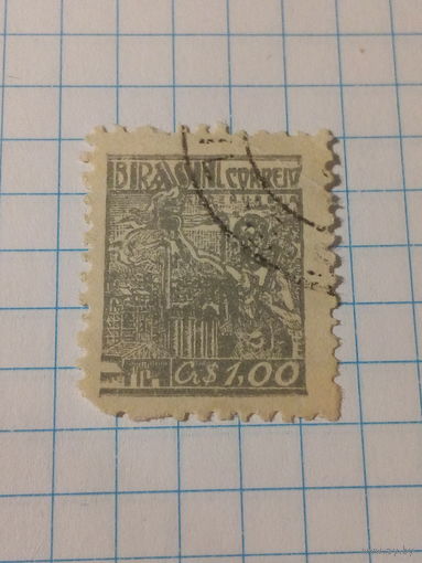 Марка   Бразилия 1947