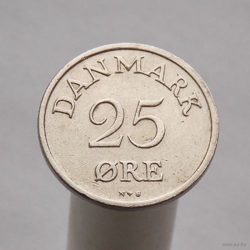Дания 25 эре 1950