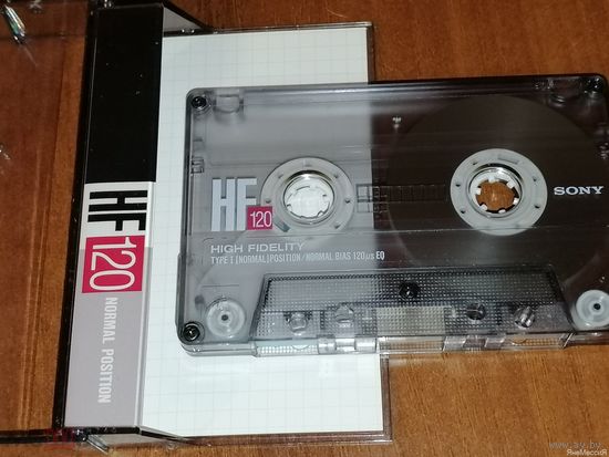 Аудиокассета Sony HF (1989) Japan