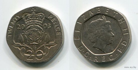 Великобритания. 20 пенсов (2003)