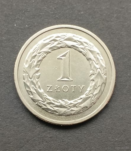1 злотый 2012 г. с рубля