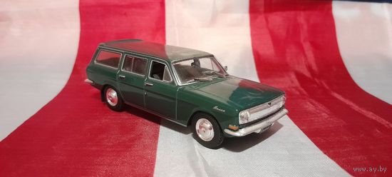 Машинка (модель) deagostini 1:43 ГАЗ-24-02 Волга