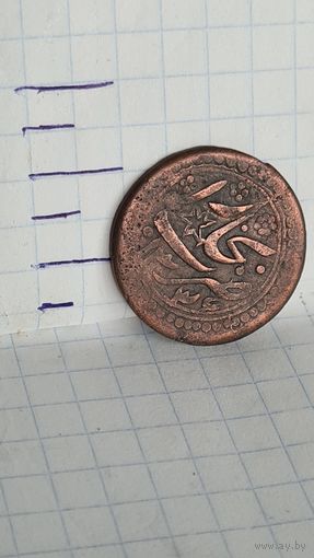 С 1 РУБЛЯ ! Монета 2 Танга Бухара 1918 год Алим -Хан