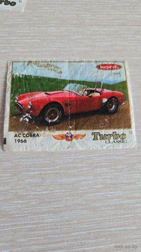 Вкладыша от жвачки TURBO 12