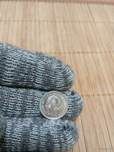 10 КРЕЙЦЕРОВ 1872г.,АВСТРИЯ,ОРИГИНАЛ!В КОЛЛЕКЦИЮ!