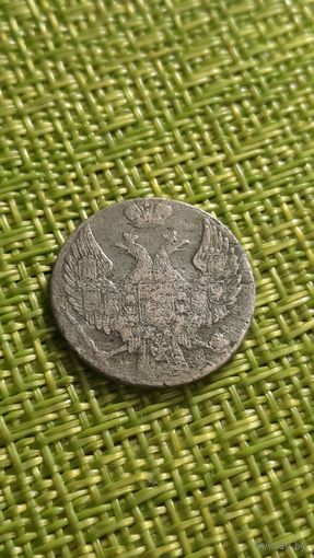Польша 10 грошей 1840 г