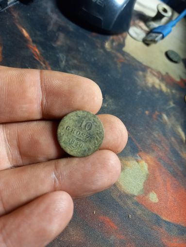 10 грошей 1840 г. Российская Империя для Польши