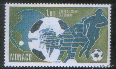 МОН. М. 1315. 1978. Аргентина. Кубок мира по футболу. ЧиСт.