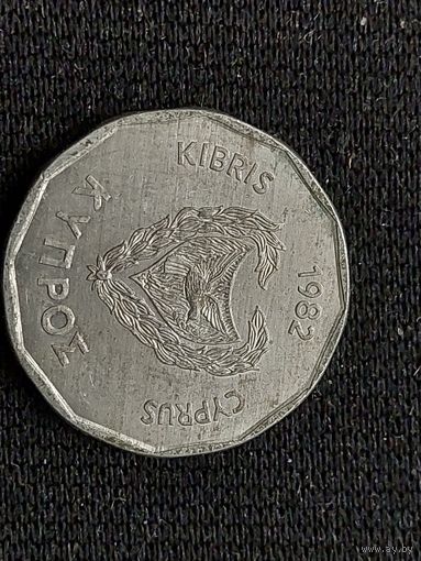 5 центов кипр 1982