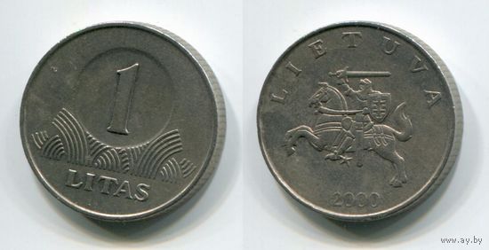 Литва. 1 лит (2000)