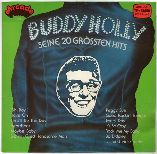 LP Buddy Holly 'Seine 20 Grossten Hits'