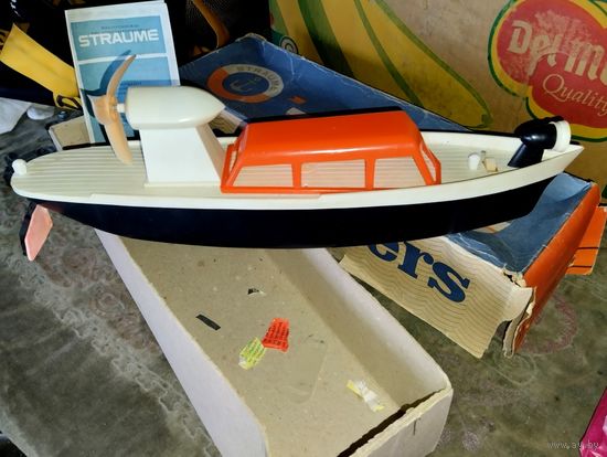 Игрушка электро механическая СССР Аэроглиссер