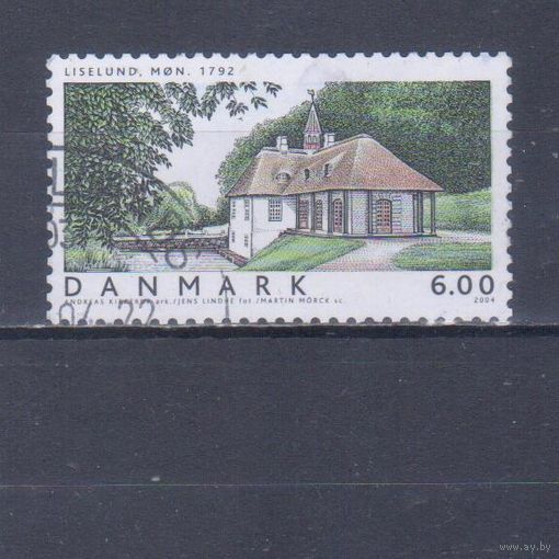 [226] Дания 2004. Архитектура. Гашеная марка.
