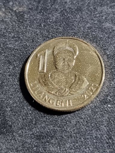 Эсвантини (Свазиленд) 1 лилангени 2021 Unc