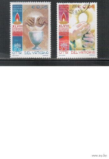 Ватикан-2004,(Мих.1510-1511) ** / гаш. ,    Религия, Конгресс(полная серия)