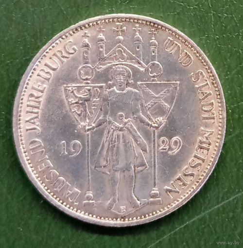 Веймарская республика. 3 марки 1929. Мэйсен
