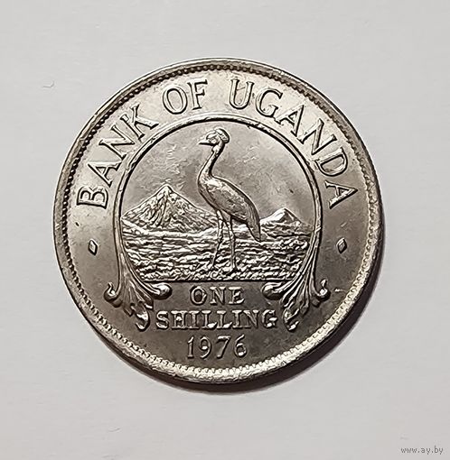 Уганда 1 шиллинг, 1976