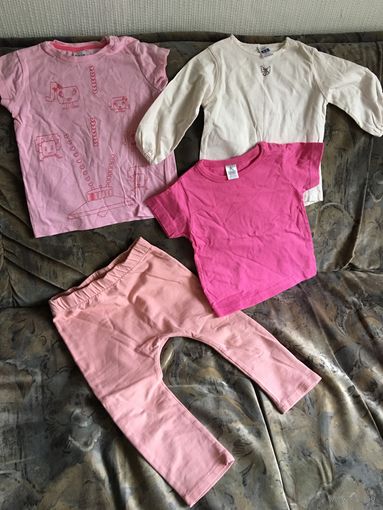 Футболки лосины все хлопок Zara на 1-2 года Как новое Футболки по 5 руб ,Лосины 7 руб За все на фото 17 руб