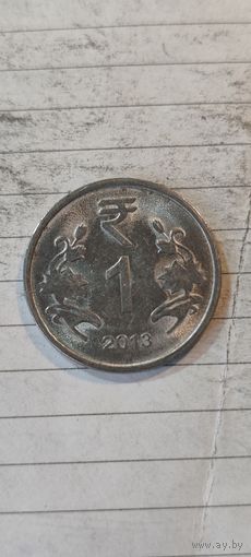 Индия 1 рупе 2013