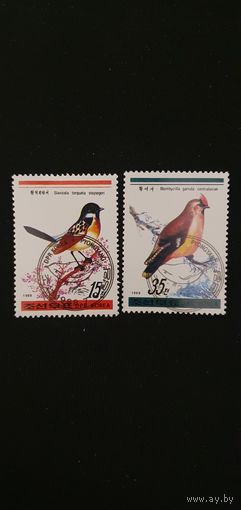 КНДР птицы 2шт