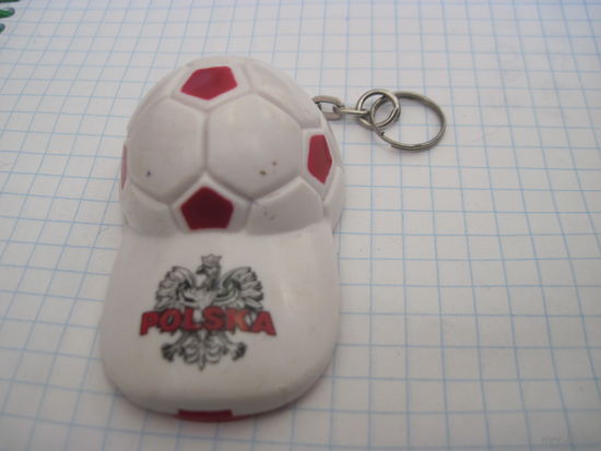 Брелок-открывалка футбольный польский с рубля!