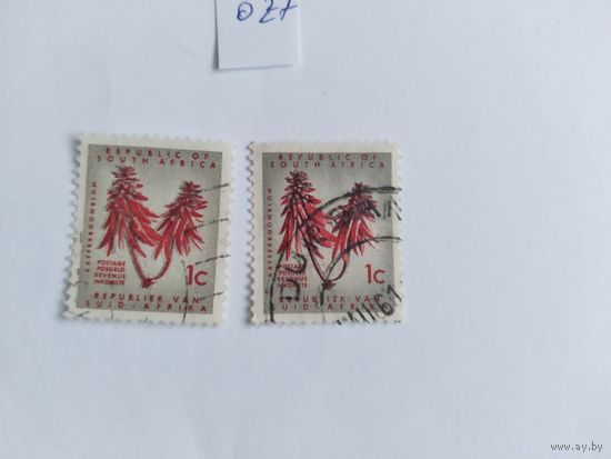 ЮАР  1963  2м цветы