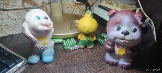 Резиновые  игрушки СССР 4шт