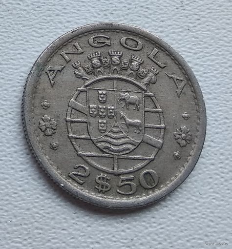 Ангола 2.5 эскудо, 1968 7-1-20