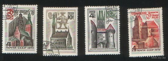 СССР 1973 Памятники архитектуры Прибалтики