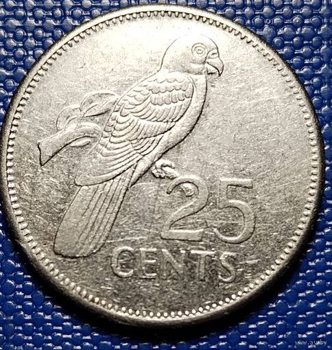 Сейшелы 25 центов 1997 г.