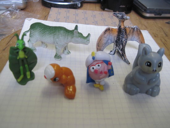 Лот фигурок/7 с рубля!