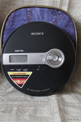 Шикарный CD-MP3 ПЛЕЕР SONY D-NE240