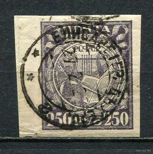 РСФСР - 1921 - Музыка 250 руб. - (гашение Елисаветград) - [Mi.158x] - 1 марка. Гашеная.  (Лот 41HP)-T2P41