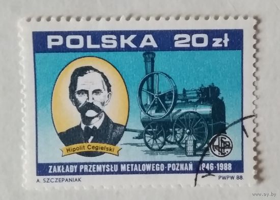 Польша.1988.железная дорога