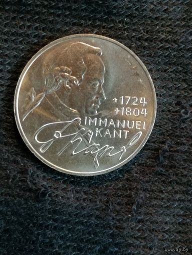 Германия, ФРГ, 5 марок 1978 год, 250 лет со дня рождения Иммануила Канта, KM# 139