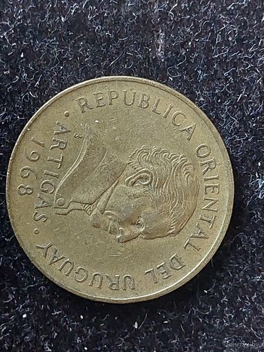 5 песо уругвай 1968