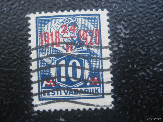 Эстония 1928 надпечатка