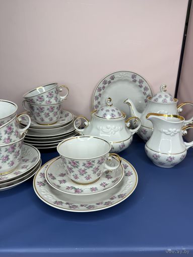 Сервиз LAIMDOTA 1979-1997 г Рига ,позолота