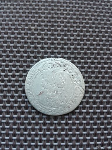 Шесть грошей 1661 года GBA с рубля!