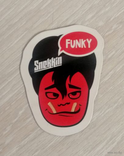 Магнитик "Snekkin". 2015г.
