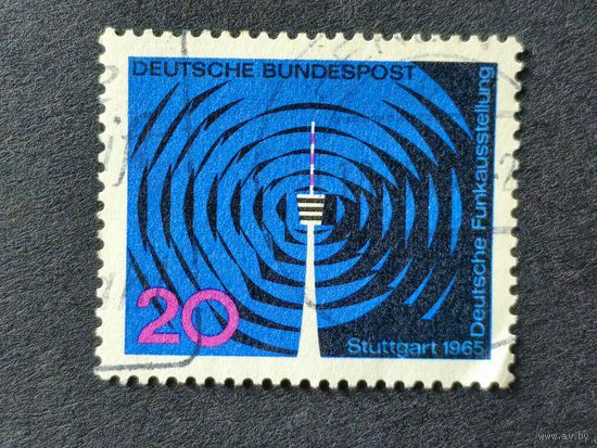 Германия 1965. Радиовыставка в Штутгарте. Полная серия