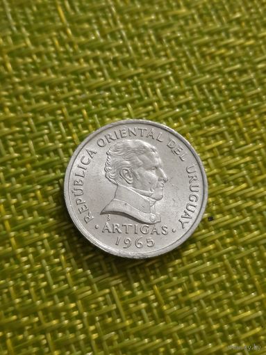 Уругвай 20 сентесимо 1965 г
