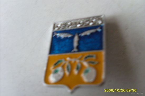 ЗНАЧОК ГЕРБ " СЕРДОБСК"